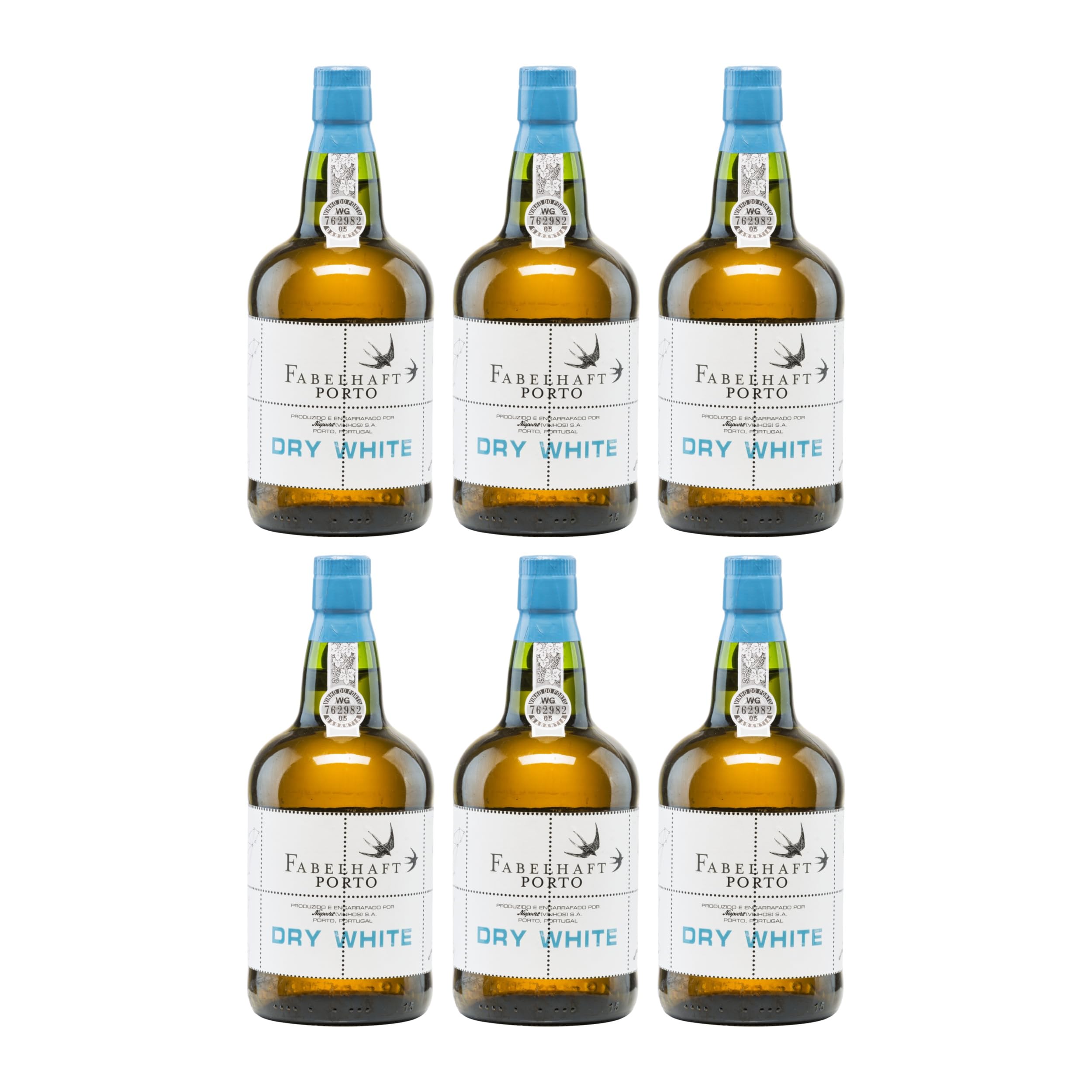Niepoort Vinhos Fabelhaft Dry White Portwein Weiss Halbtrocken Portugal inkl. FeinWert E-Book (6 x 0.75 l)