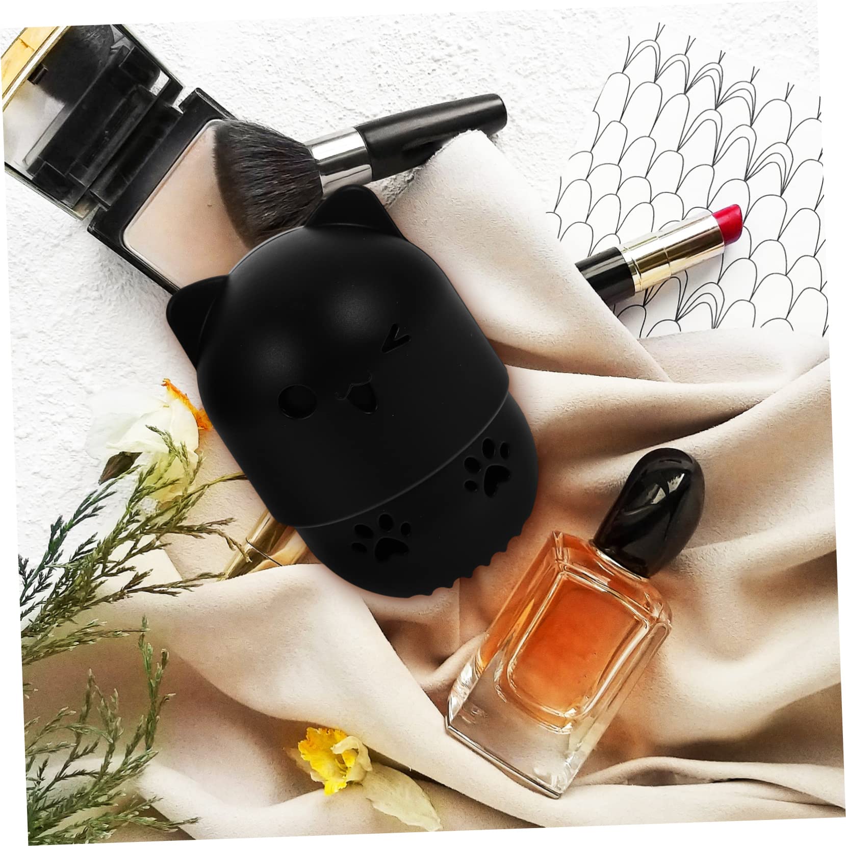 Housoutil 9stücke Makeup Schwamm Tragbare Aufbewahrungsbox Für Puder Puff Staubdichtes Reiseetui Für Sauberes Und Trockenes Makeup Zubehör