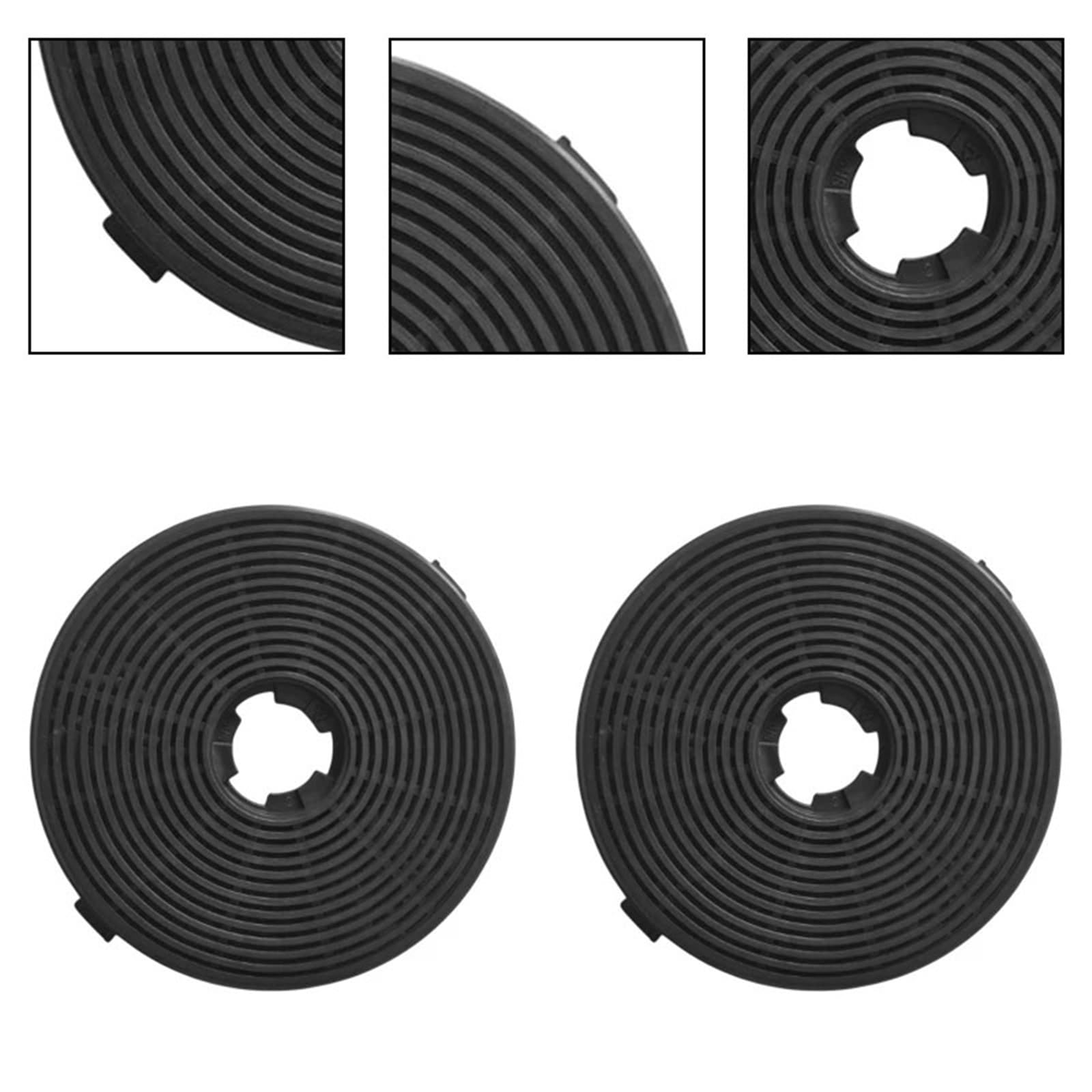 2PCS Kitchen Household Range Hood Activated Carbon Filters 135mm*135mm*18mm Home Parts