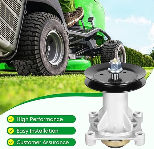 Miniatura 50 de Youxmoto 2 unidades de husillo 187292 192870 apto para AYP, apto para Husqvarna 532187292 539112057 587125401 587253301 587819701, para cubierta