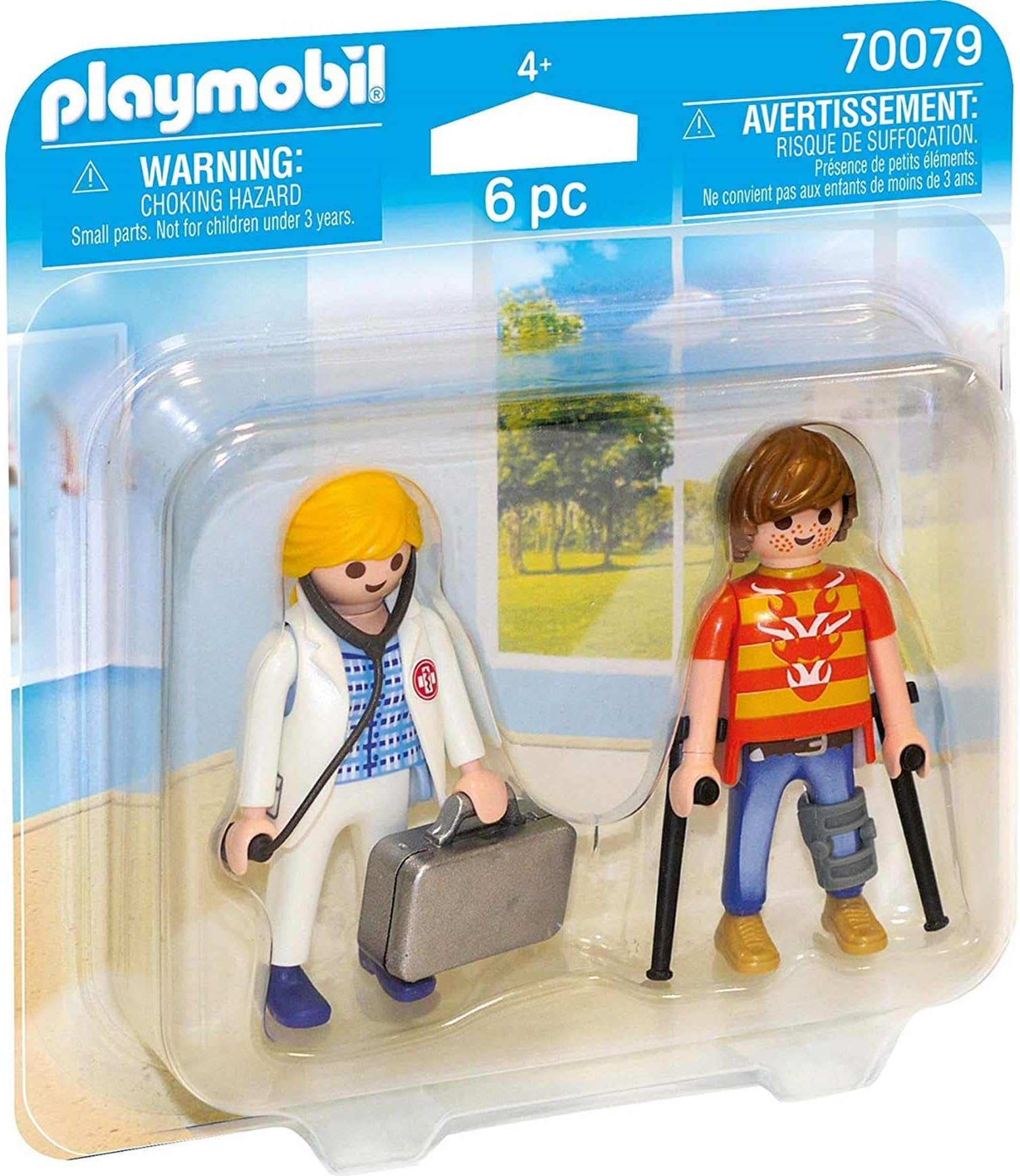 PLAYMOBIL 70079 DuoPack Ärztin und Patient