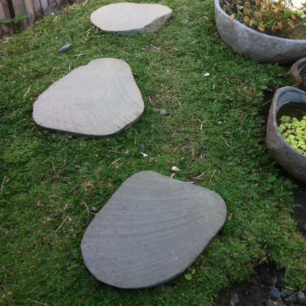 wanda collection - 5 Pasos japoneses de Piedra de rí­o 50-55 cm