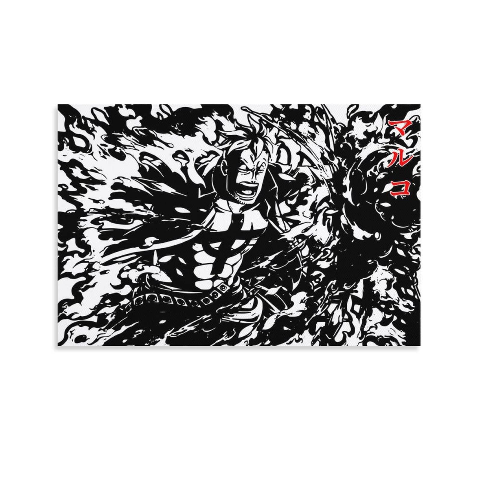 Amazon.co.jp: ワンピース マルコ キャラクター HD ポスター 1 