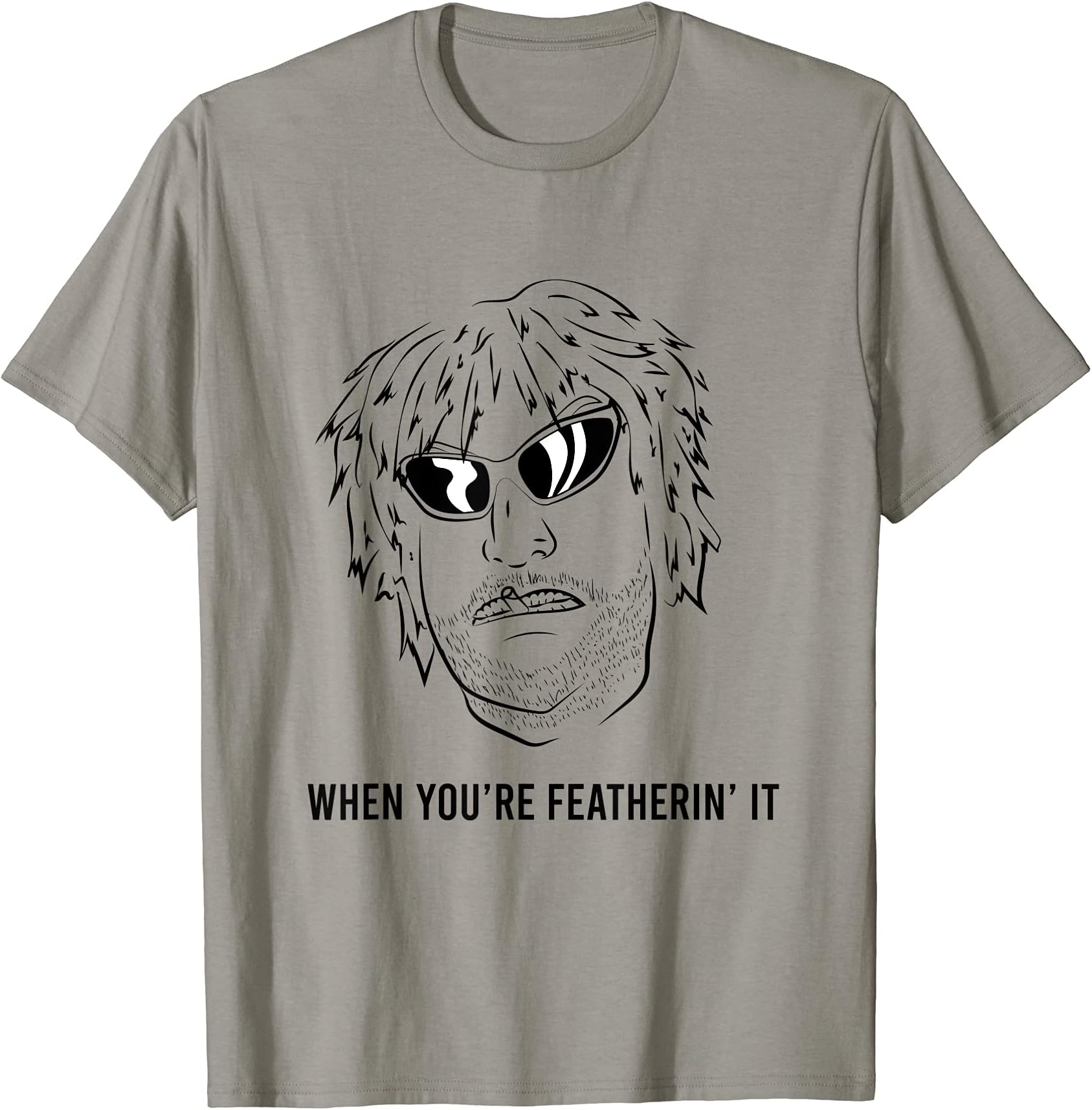 Fedsmoker When You're Featherin' It Follow Proto Chomos Arts T-Shirt