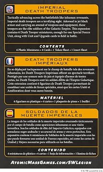 Asmodee | スターウォーズ:レギオン - インペリアルデストルーパーズ | ミニチュアゲーム | 対象年齢14歳以上 | 2人用 | プレイ時