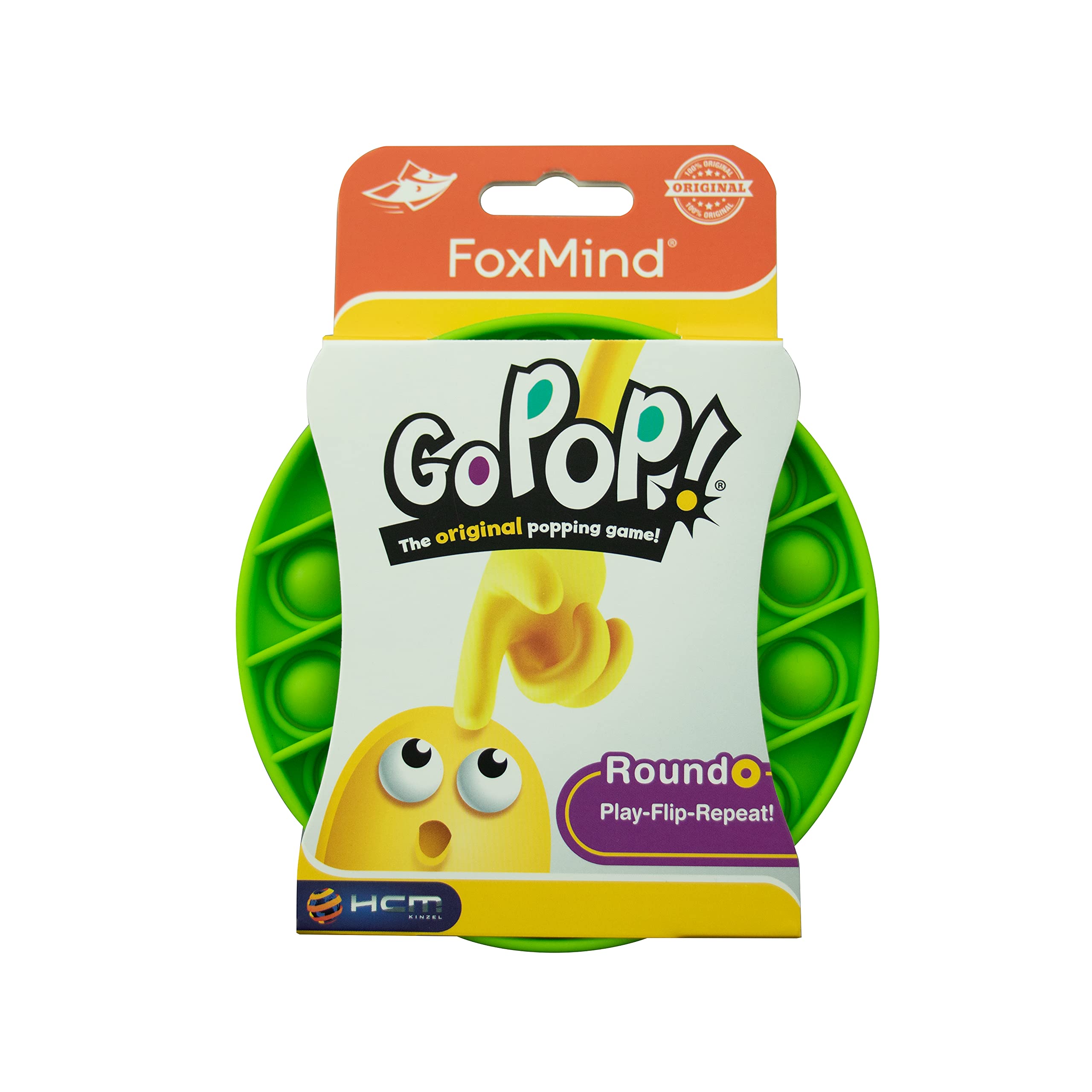 GoPop! Gioco Bubble Pop Intelligente - Antistress In Silicone Rosa - HCM Kinzel