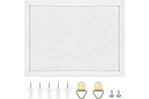 TORASO Bulletin Board White: Pinboard Essential for Efficient Organization