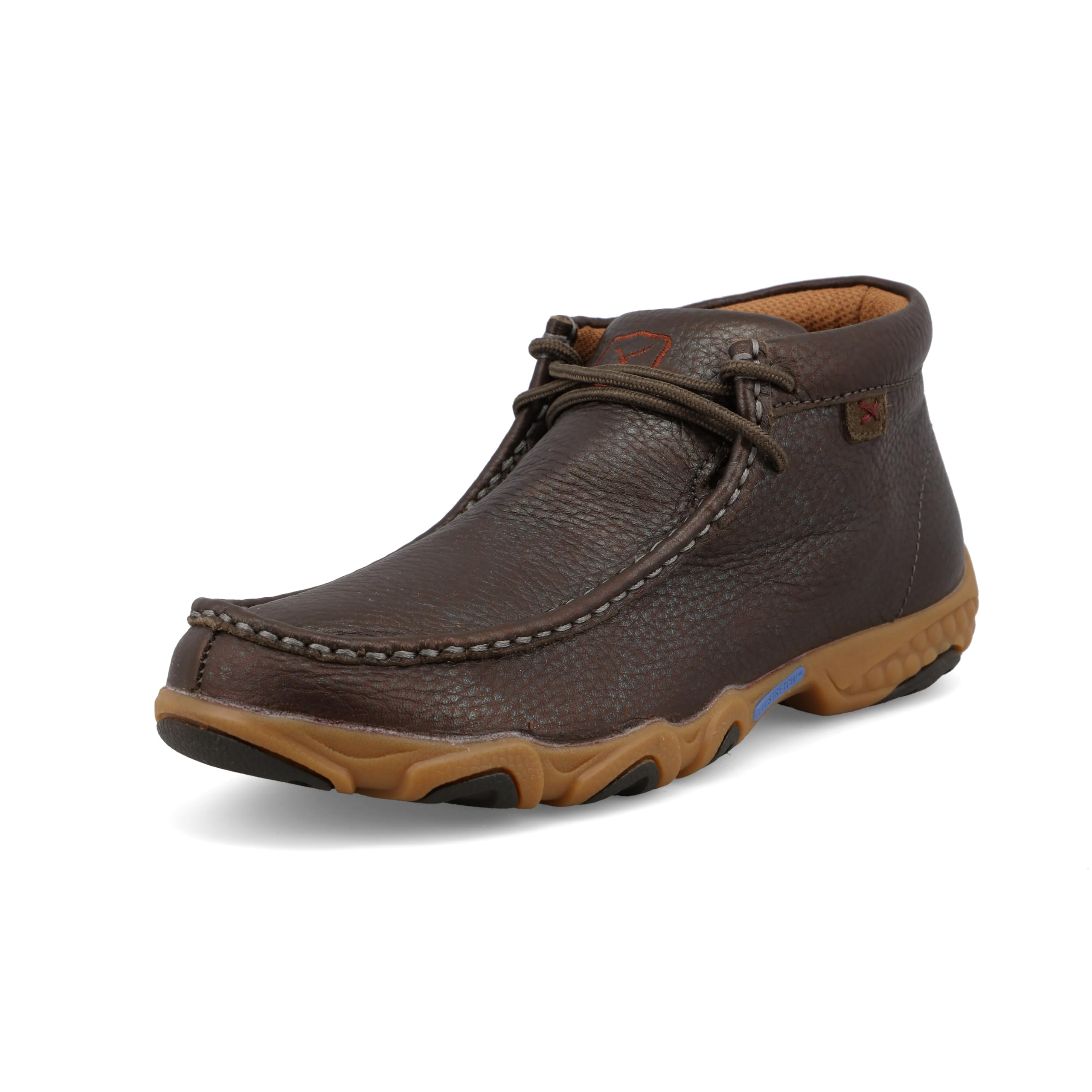 Twisted X Women's Chukka Driving Moc, Moc Toe with CellStretch, Opal Brown, 5.5 M