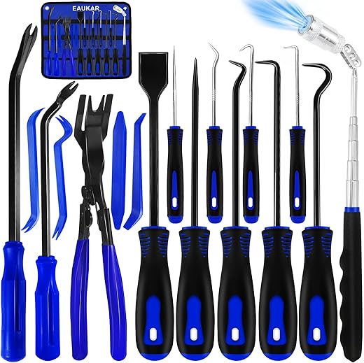 Eaukar 17-teiliges Haken- und Pick-Werkzeugset für Kfz-Mechaniker