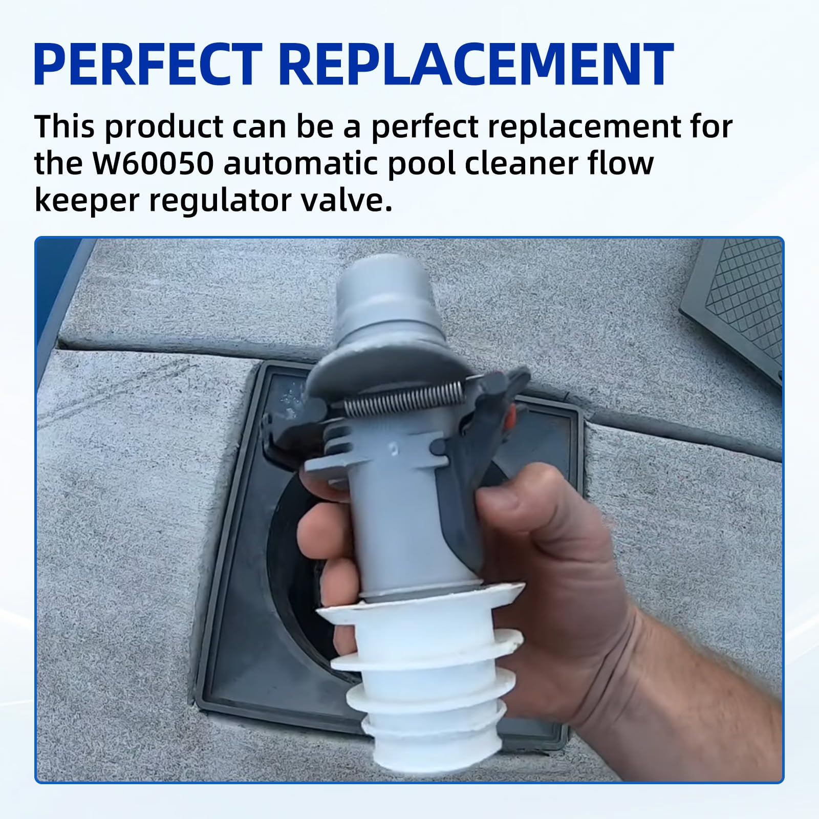 Limpiador automático de piscinas W60050 compatible con Zodiac Baracuda G3/G3 Pro/Ranger/Wahoo limpiador automático de piscinas con succión lateral