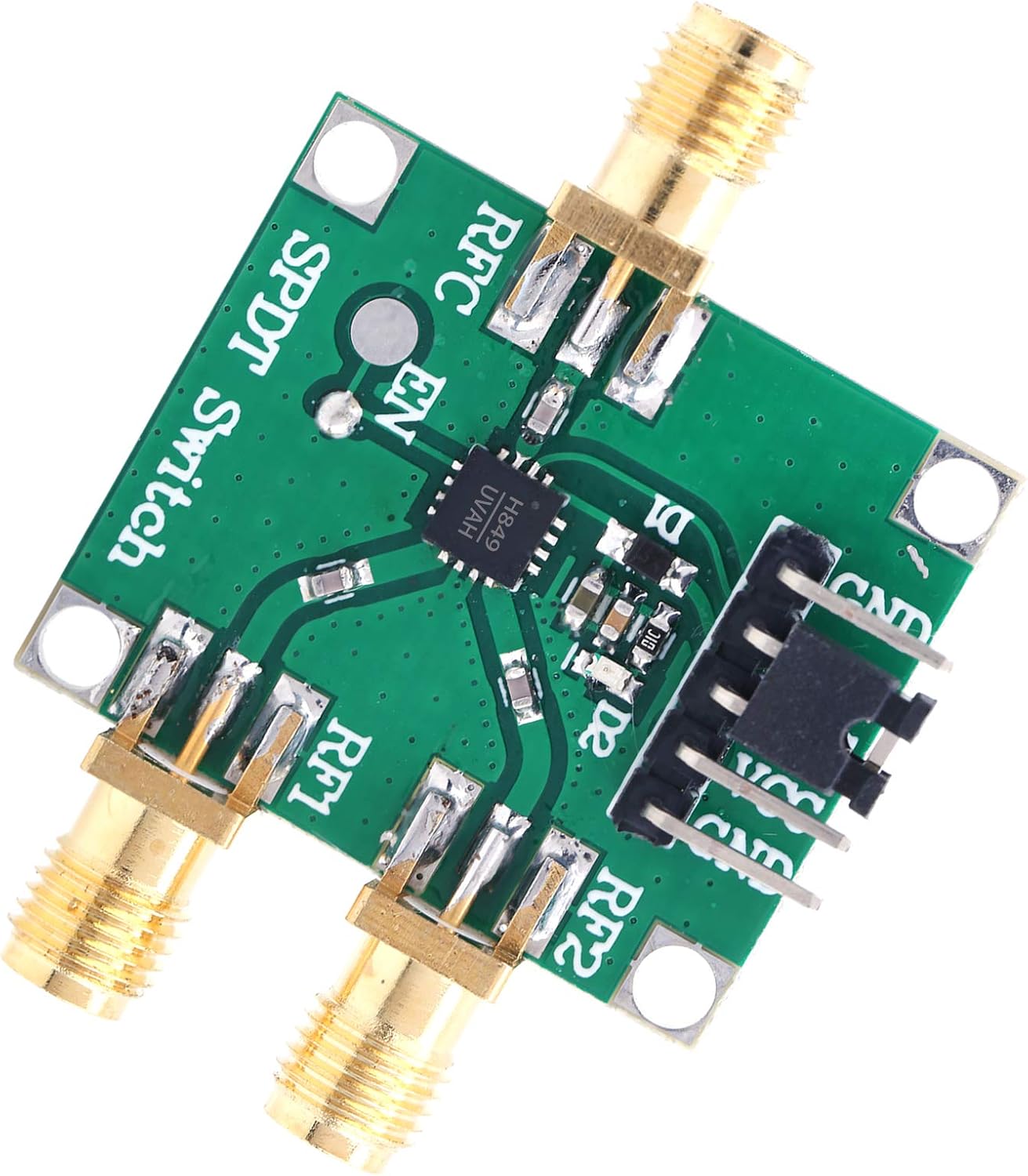 50Ohms RF Switch Module 3 To 5V Remote Controlled RF Switch SPDT Board Input Output Impedance For DIY Electric Doors (HMC849)