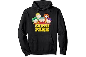 Vintage South Park Gang Pullover Hoodie