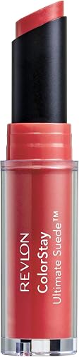REVLON ColorStay Ultimate Suede Lipstick, Longwear Soft, UltraHydrating HighImpact Lip Color, Formulated with Vitamin E, Couture (075), 0.09 oz