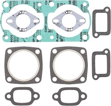 Vertex Top End Gasket Kit Compatible with/Replacement for Jlo-cuyuna LR440 Large Twin FC/2 0 | OEM replacement, for snowmobile, 710019