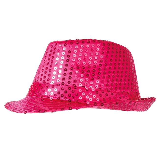 Foto 3 de 3 de P 'tit payaso sombrero tejido lentejuelas adulto - Borsalino