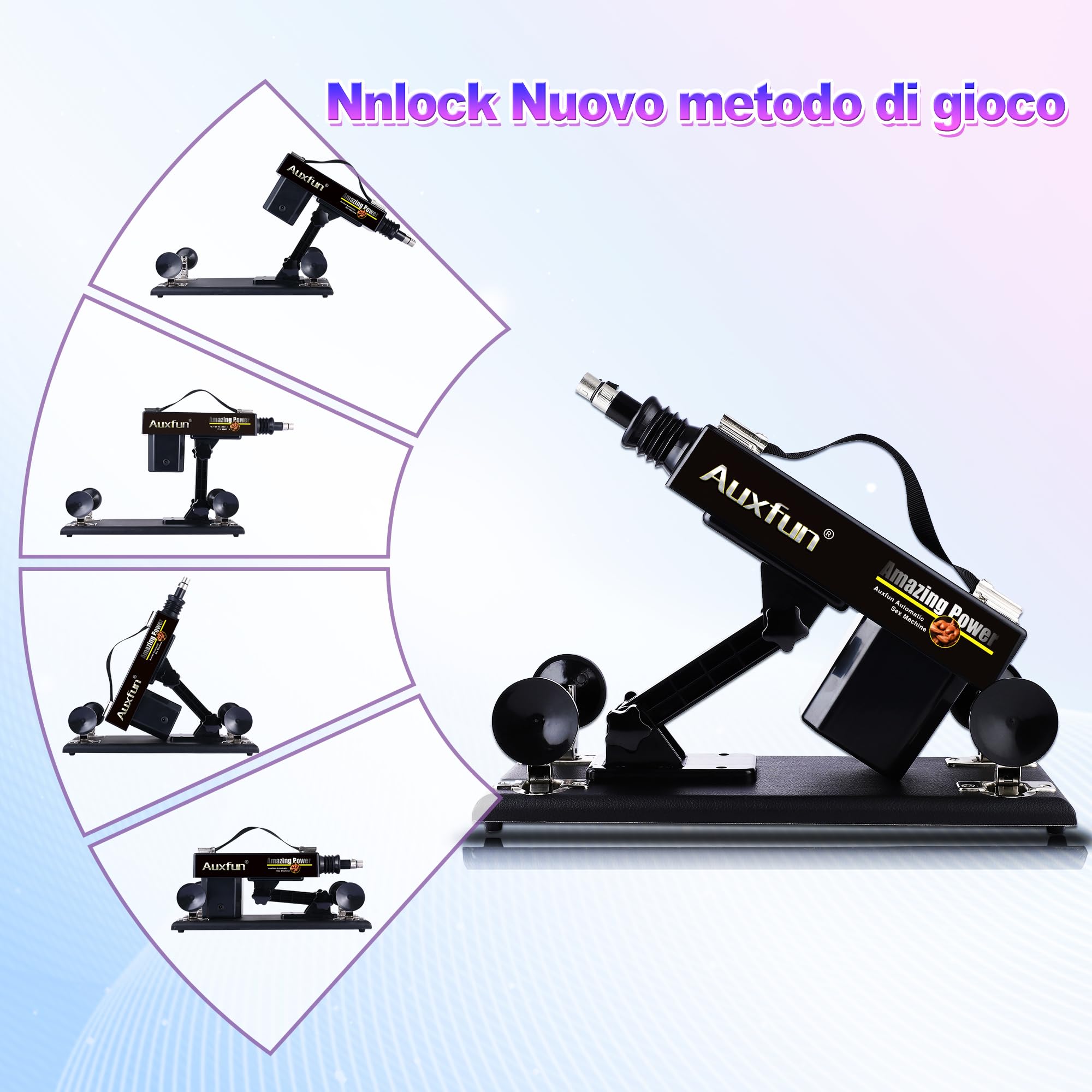 Máquina sexual, máquina de amor con copa de masturbación agrandada, máquina de consolador anal, máquina automática para adultos con increíbles accesorios de juguetes sexuales, pistolas sexuales con co