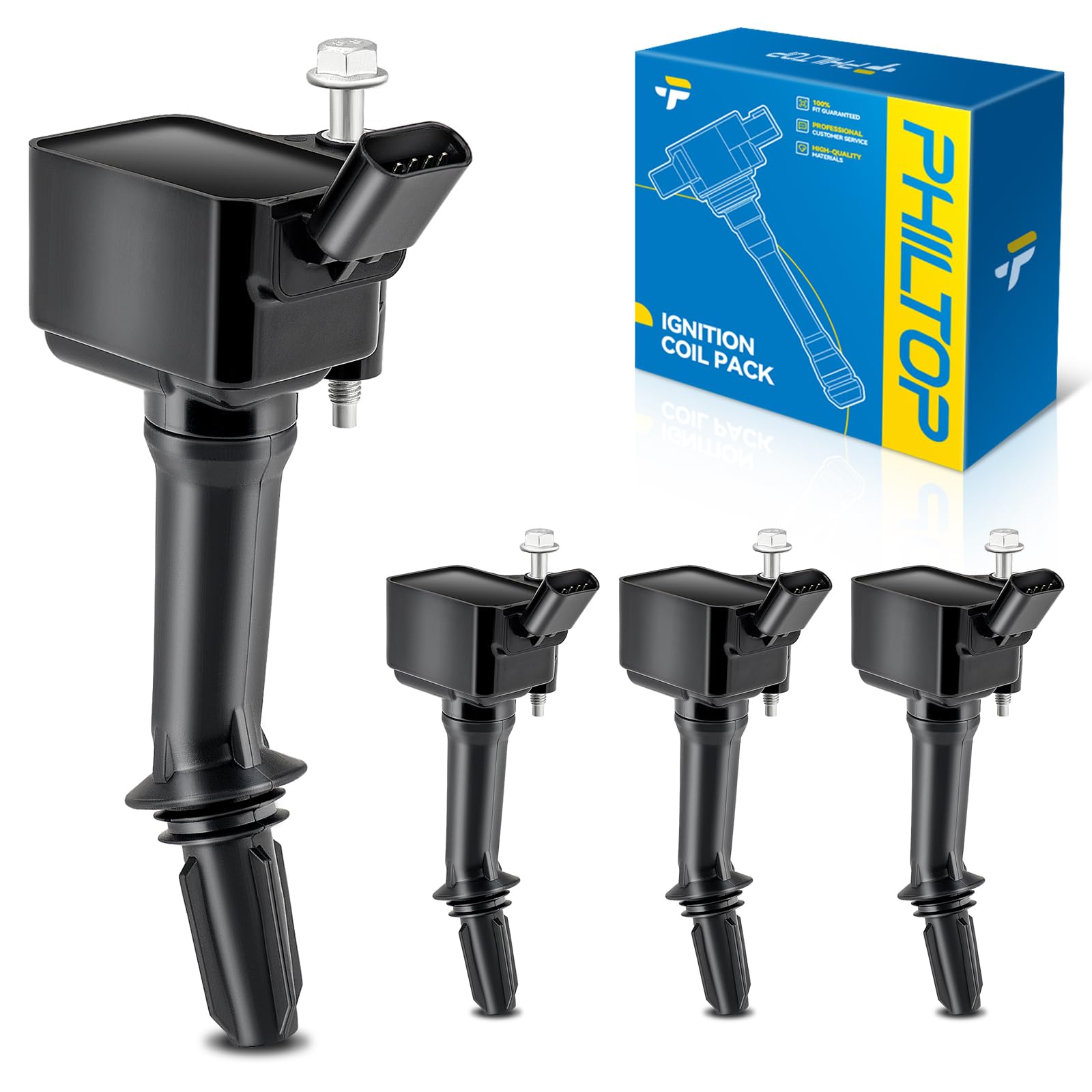 PHILTOP UF802 Ignition Coil Pack Fit for 2018-2020 Chevy Equinox 1.5T