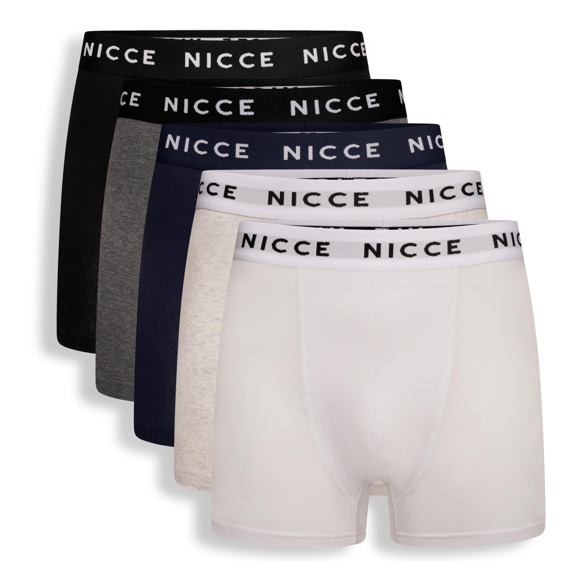 Nicce Men's Boxer Briefs - Cotton Rich - Stretch Fit - 2XL