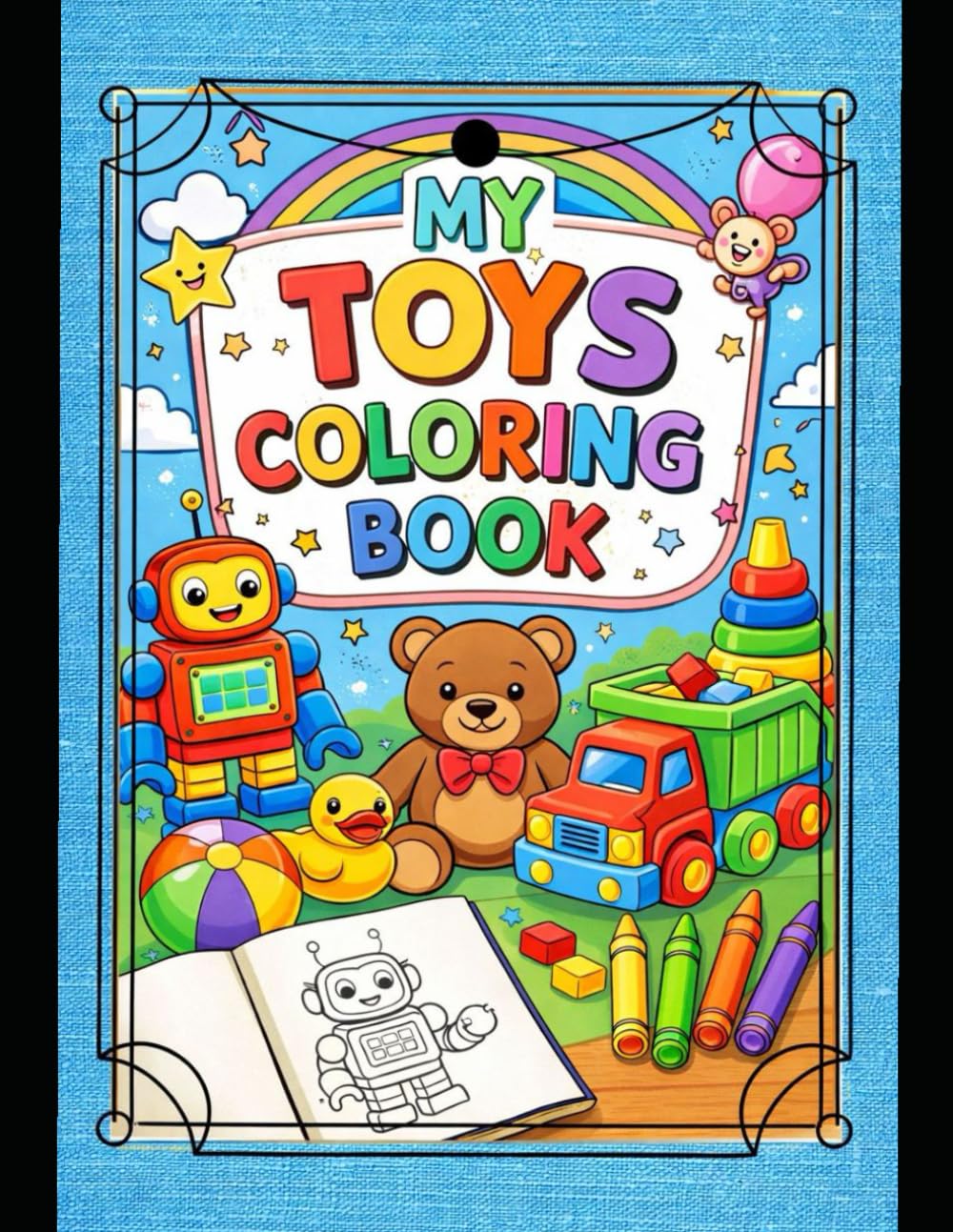 my toys coloring book (My First Fun Coloring Series)
