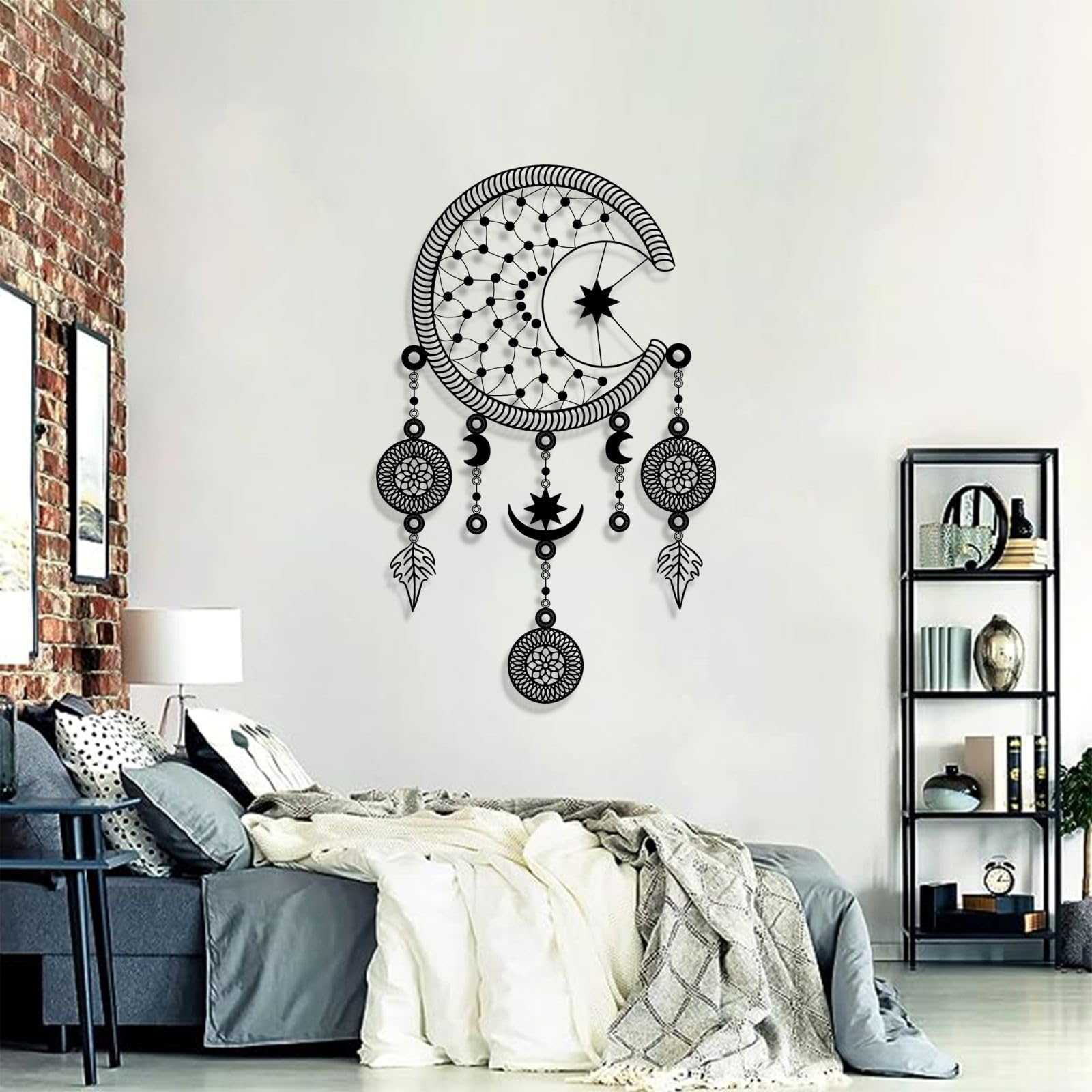 Metalen wanddecoratie, Welkom , Home Woonkamer Decor, Wandbord, Metalen Wandkunst, Interieur Decoratie, Indoor Outdoor Hangingen, Zilver (75x60cm