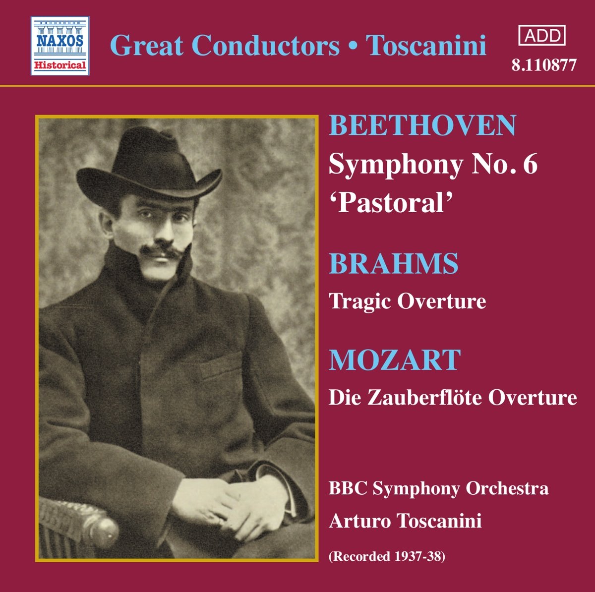 BEETHOVEN: Symphony No. 6 / BRAHMS: Tragic Overture