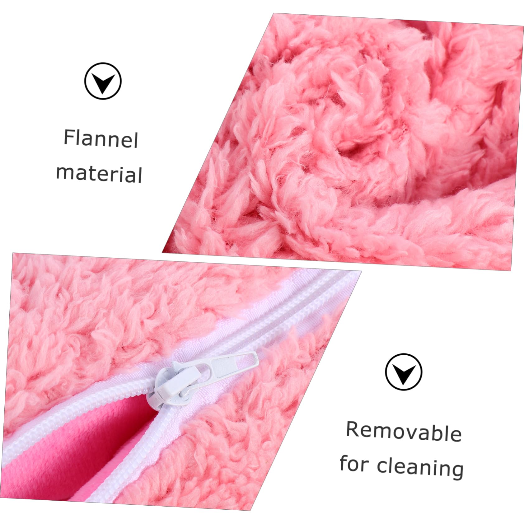 Mipcase Scaldamani Usb Guanti Riscaldati Scaldapiedi Scaldamani Caldo Da Borsa Riscaldata Da Escursionismo Guanti Caldi Mano Usb Rosa Flanella