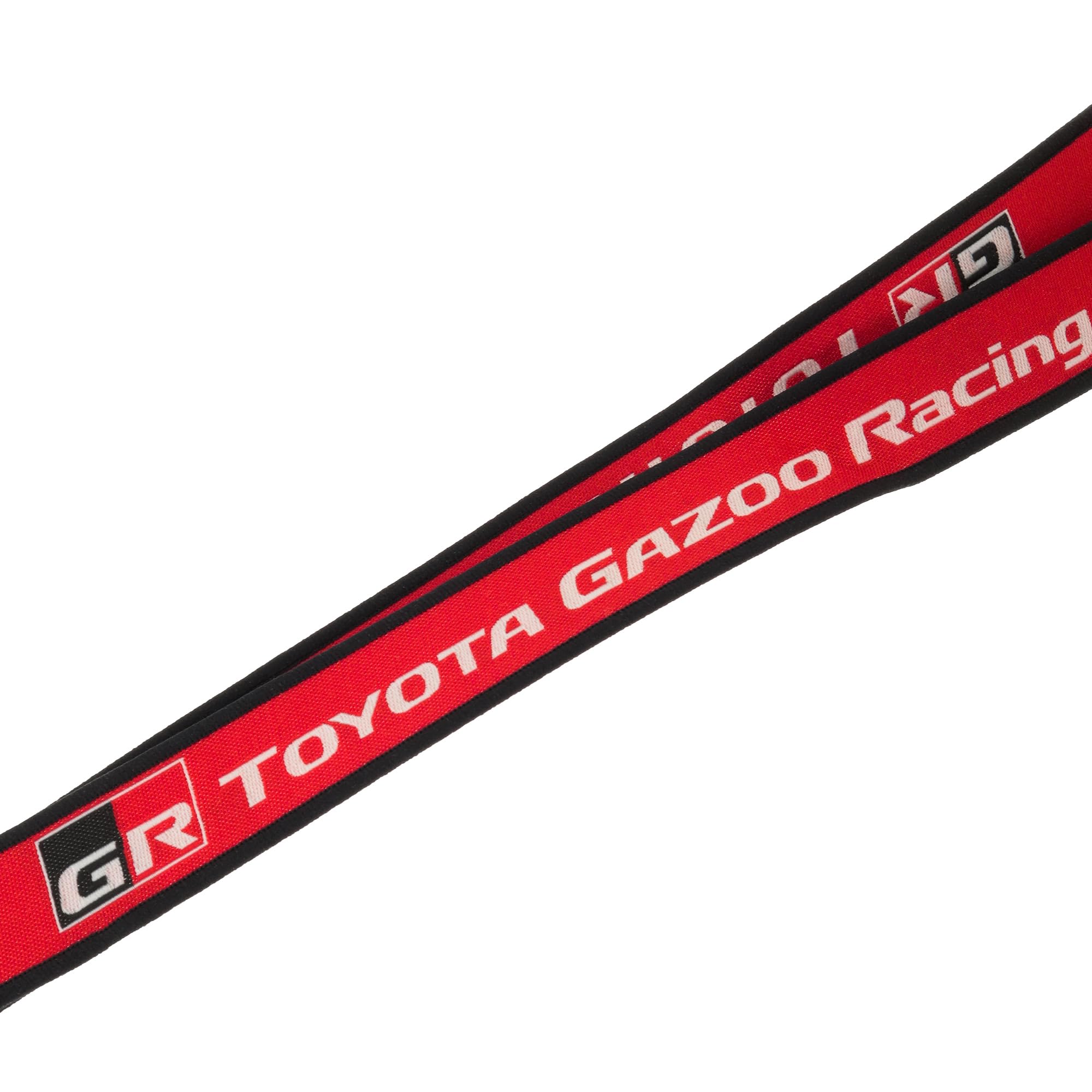 Amazon | TOYOTA GAZOO Racing ネックストラップ（赤黒) TGRC-a010-01