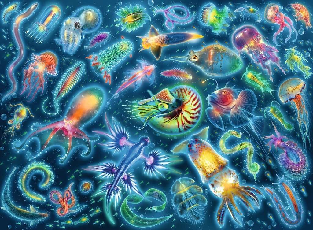 Ravensburger Colourful Underwater Species 500 Piece Jigsaw Puzzle for Adults and Kids Age 10 Years Up