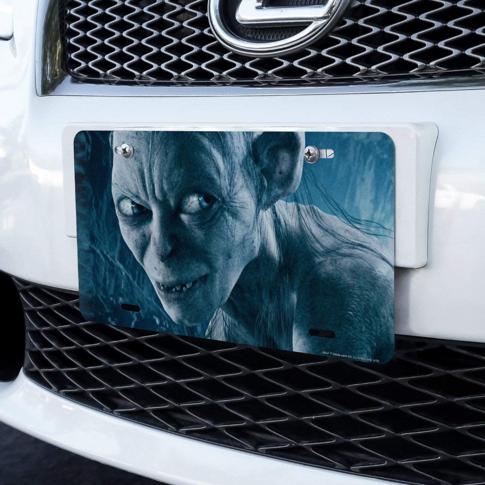 GRAPHICS & MORE The Lord of The Rings Gollum Character Novelty Metal Vanity Tag License Plate