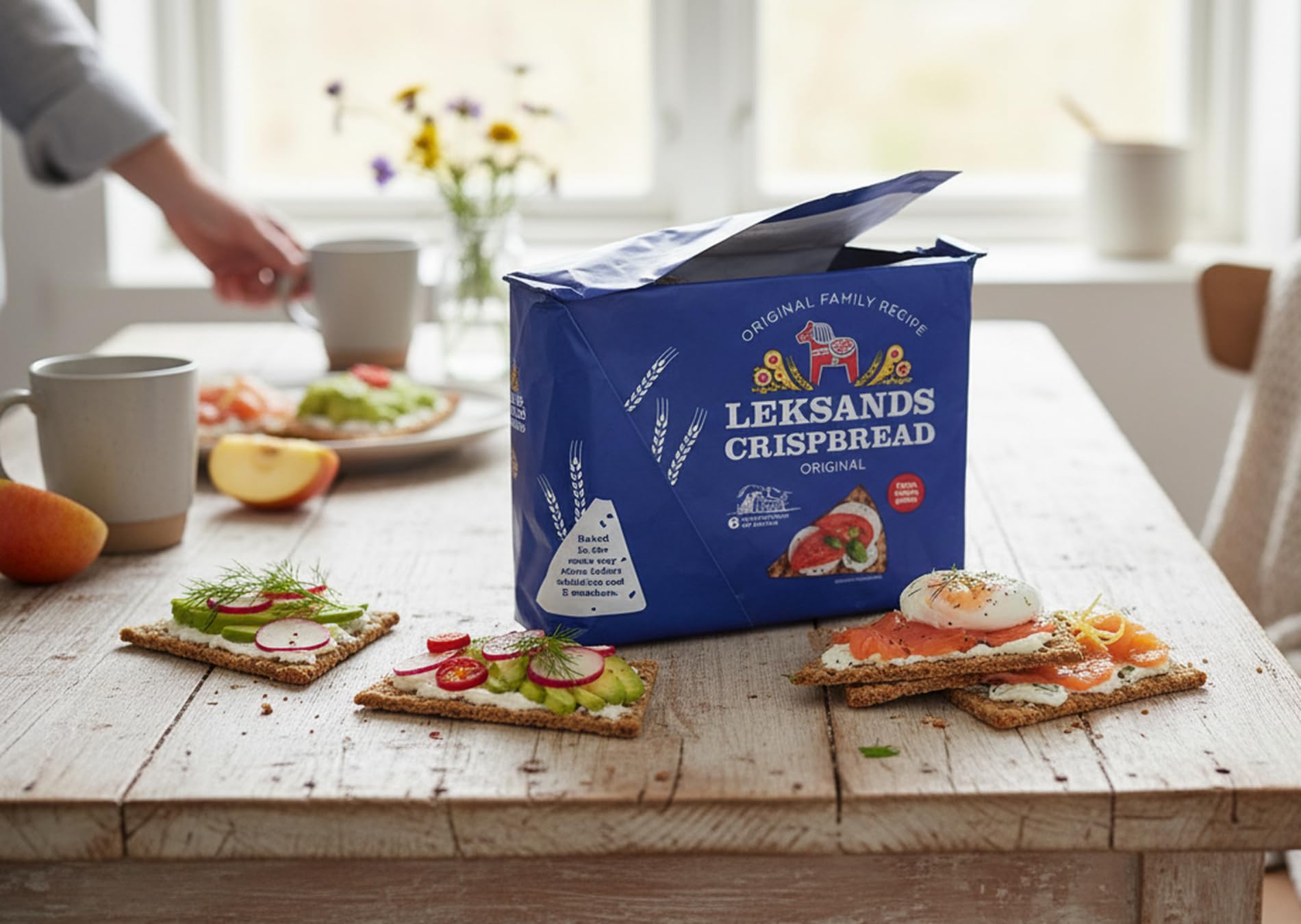Pan Crujiente Blauw Original de Leksands - 200g