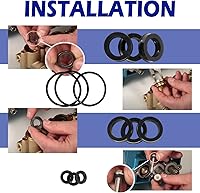 Vista 5 de 12 piezas de repuesto 76975 kit de sello para bombas 4DNX se adapta a bombas CAT 4DNX25GSI y 4DNX27GSI