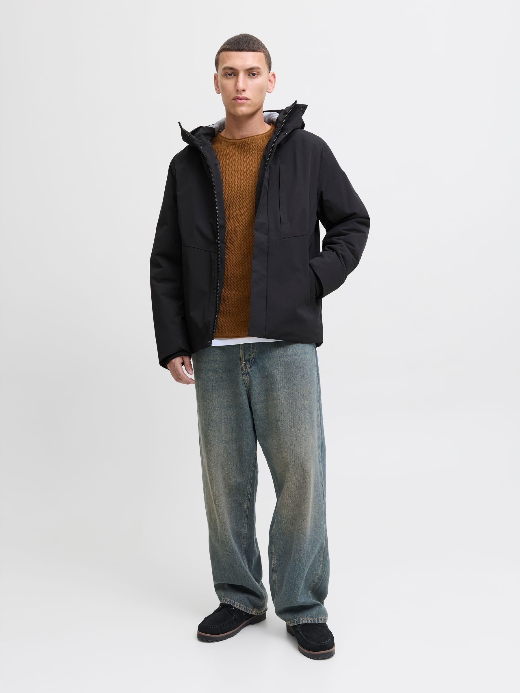JACK & JONES Jjekeen Jacket Aw25 Sn Jjekeen Aw25 Sn - Giacca Uomo (Pacco da 1)