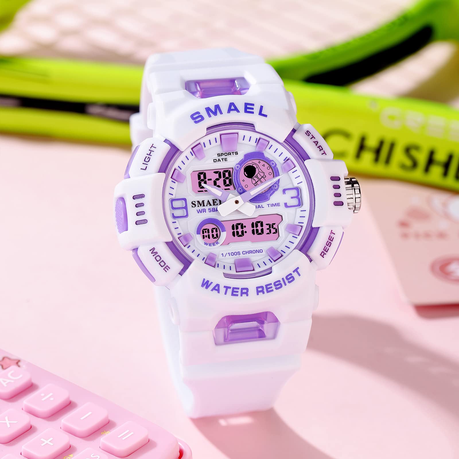 Montre unisexe analogique numérique pour sports de plein air, tactiques militaires, multifonction, LED, électronique, grande montre étanche, couleur bonbon, montre de poignet pour étudiant
