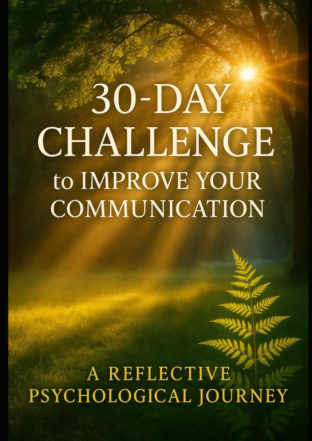 30-DAY CHALLENGE to IMPROVE YOUR COMMUNICATION: A REFLECTIVE PSYCHOLOGICAL JOURNEY