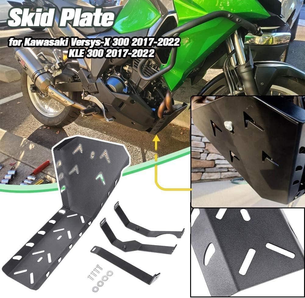 Buy Lorababer Motorcycle Engine Guard Protector Bash Skid Plate Frame Guard Aluminum Chassis Protection Compatible With Kawasaki Versys X 300 Versys X300 Kle 300 Kle300 17 18 19 21 22 Online In Vietnam B07tngwfz8