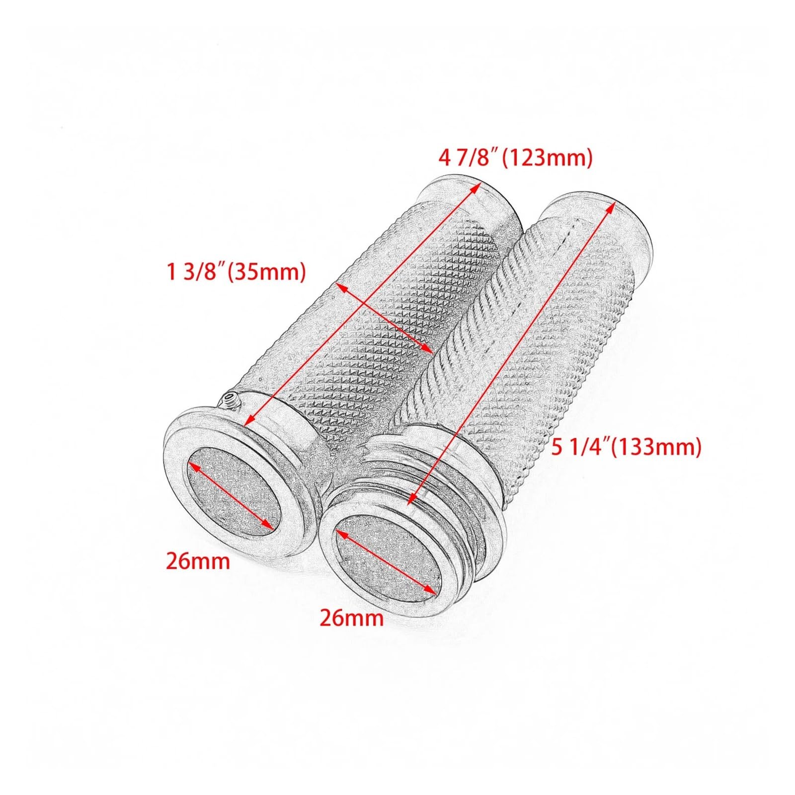 Manopole Moto 1 '' Manopole Manubrio Acceleratore Elettronico 25mm Per Har&ley Touring Road King Electra Tri Glide FLHR Dyna Manopole manubrio