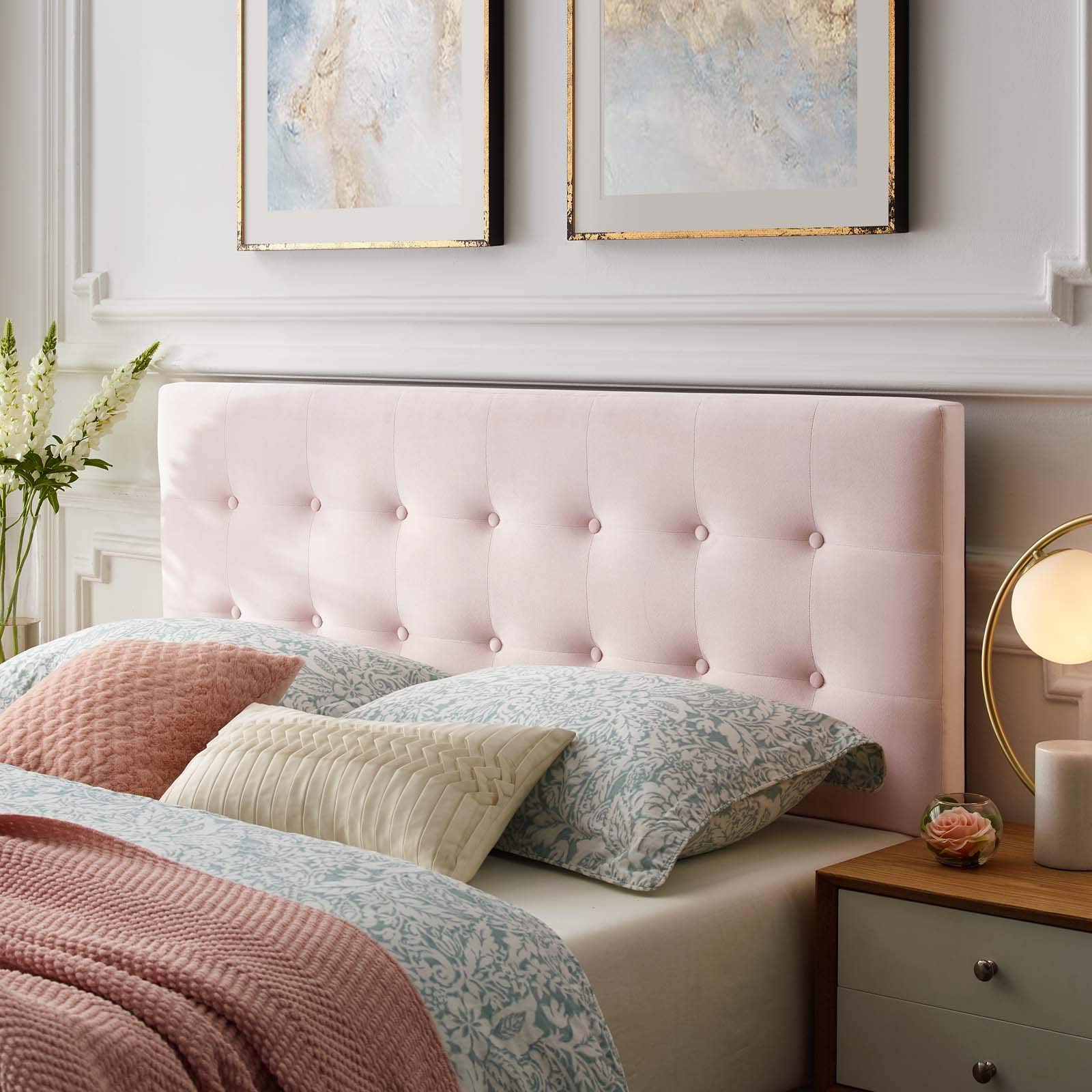 Amazon.com - Modway Emily Queen Biscuit Tufted Performance Velvet