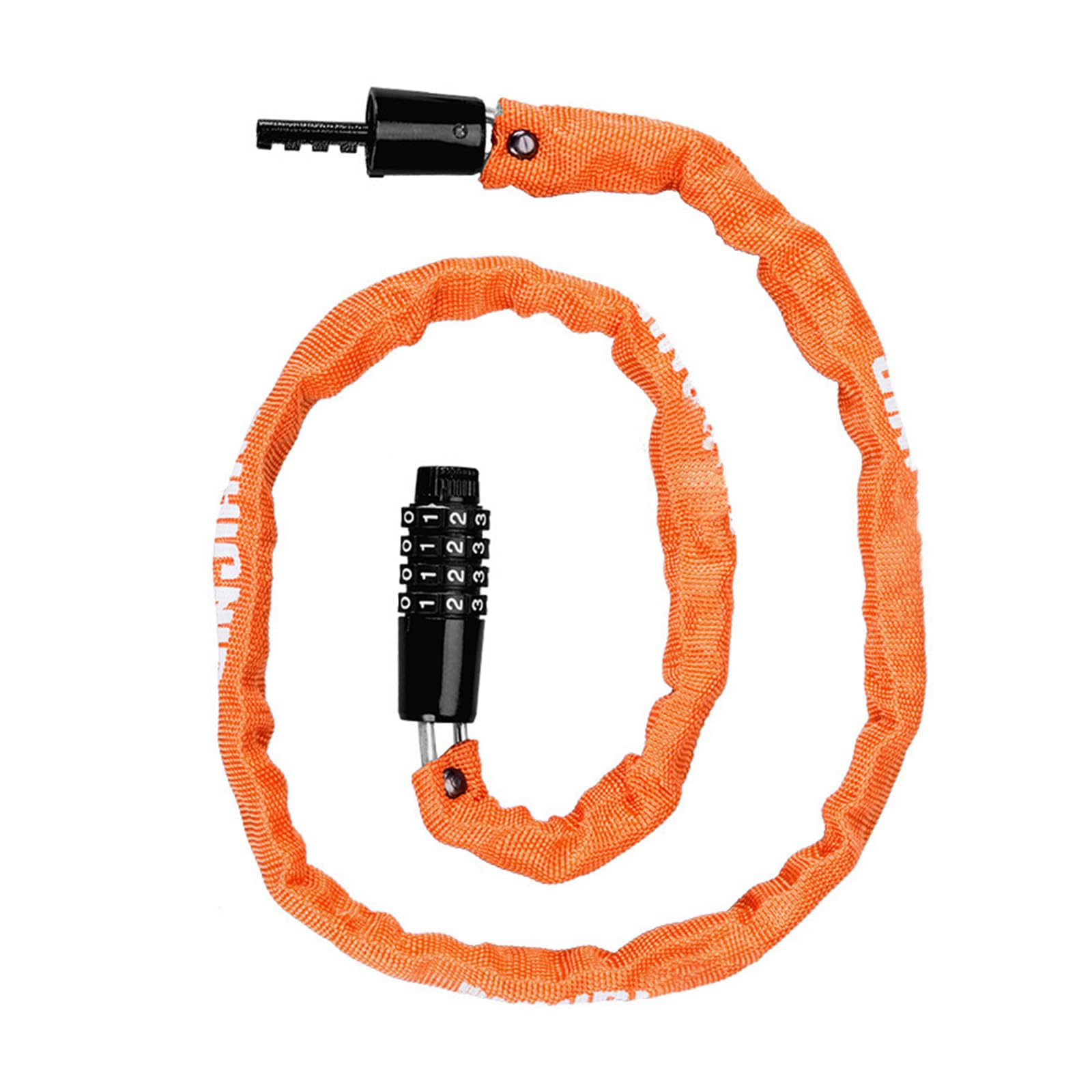 Woedpez B Portable Ike Chain 4 Digit Password Icycles Antitheft Mountain Locks For Outdoor Cycling Enduring High Security Antitheft Mountain
