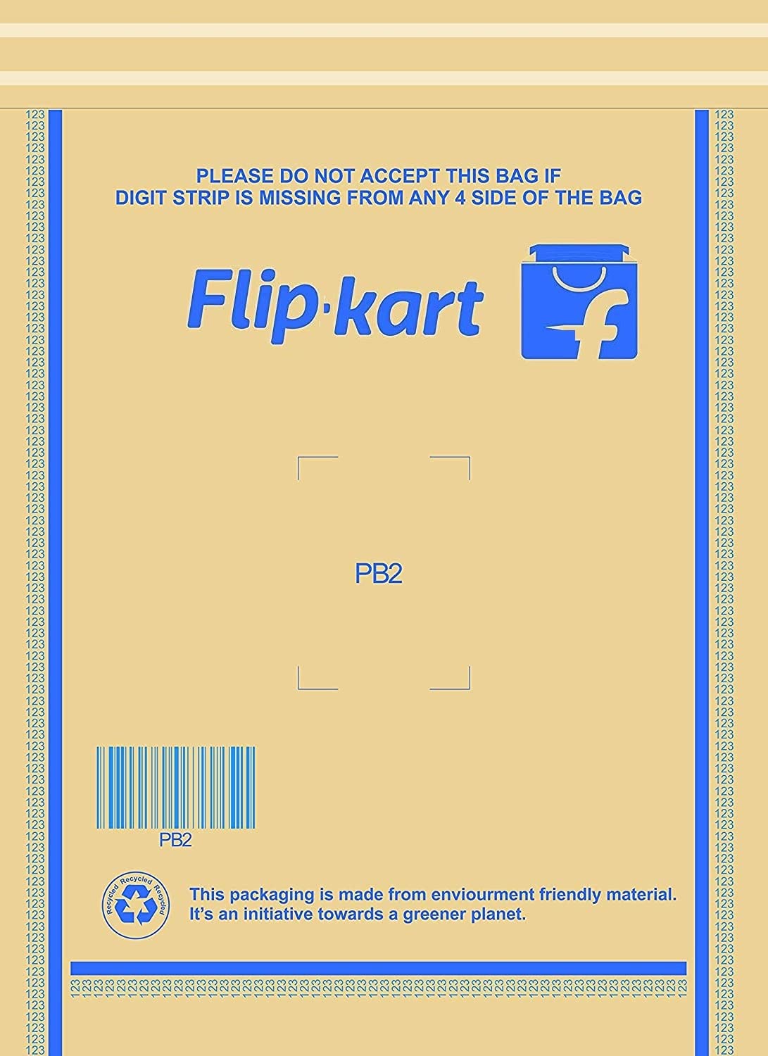 Flip kart Paper Courier Bag, PB-2 Size - 11 X 14 Inches/Flip kart Green Packaging (100-Pcs) (PB-02) (B09VSK9T6T) Amazon Price History, Amazon Price Tracker