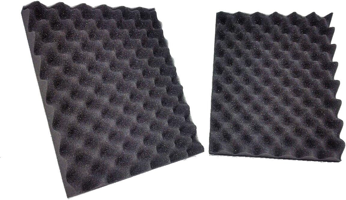 Charcoal Convoluted Foam Sets 15”Length x 12”Width x 3