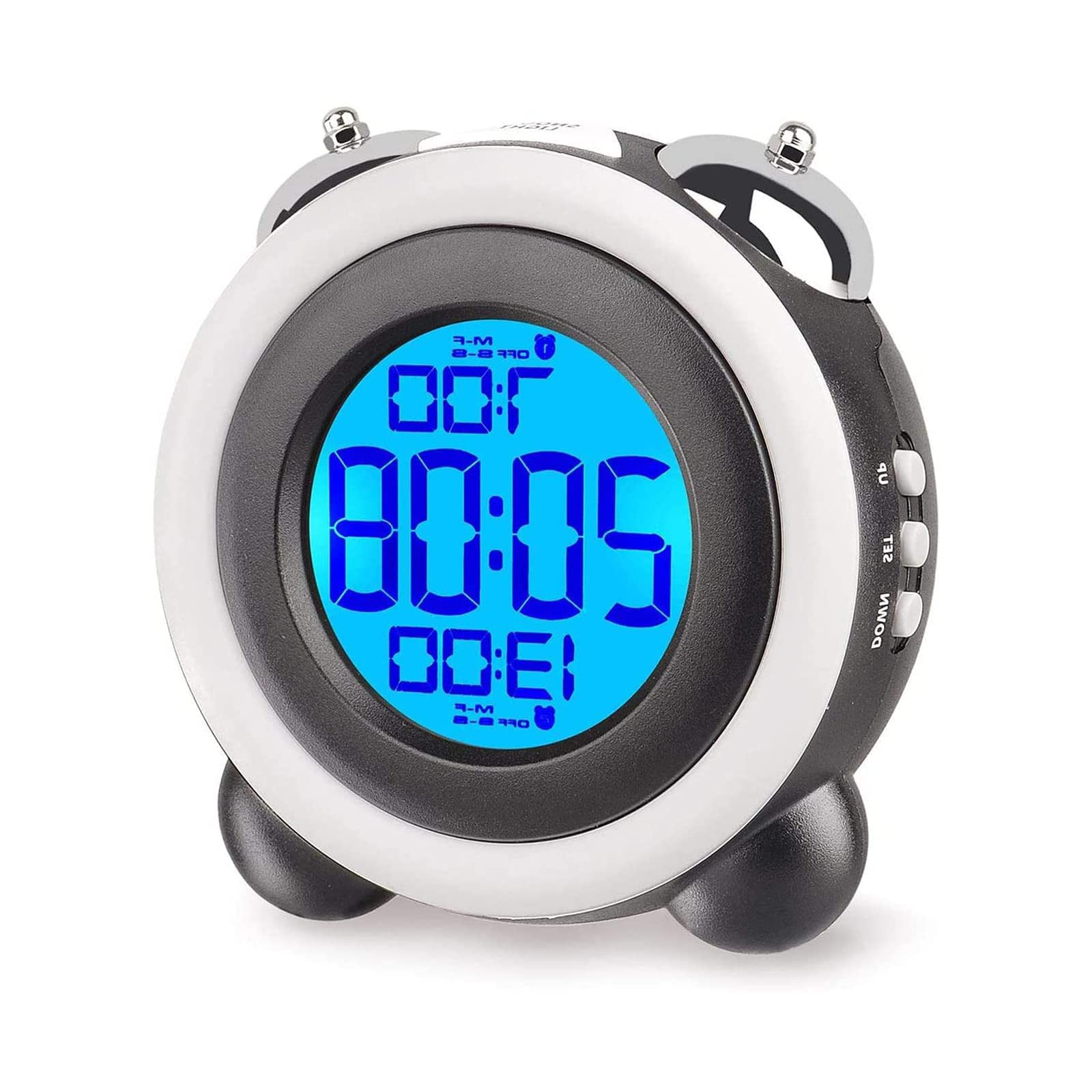 めざまし時計 Amazon.co.jp: めざまし時計 目覚まし時計 大音量 光 ベル2アラーム