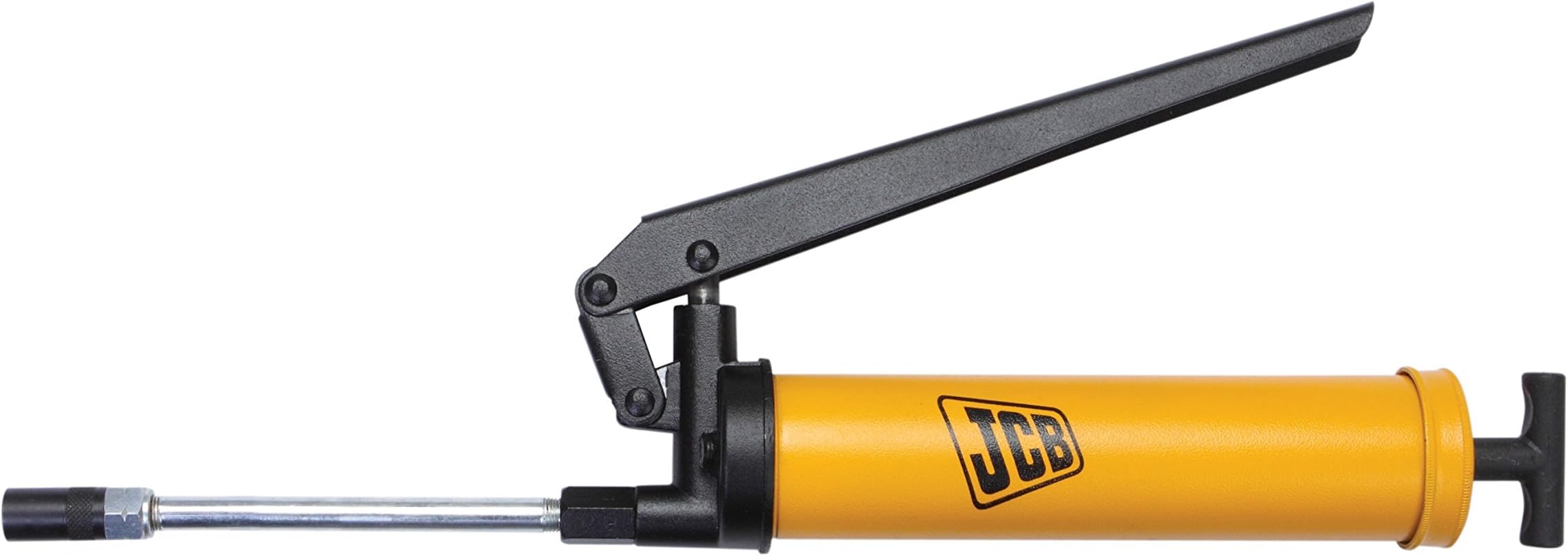 JCB Tools Mini Lever Grease Gun with Aluminum Die Cast Head Complete with Universal Nozzle with Rubber Seal, 22025947