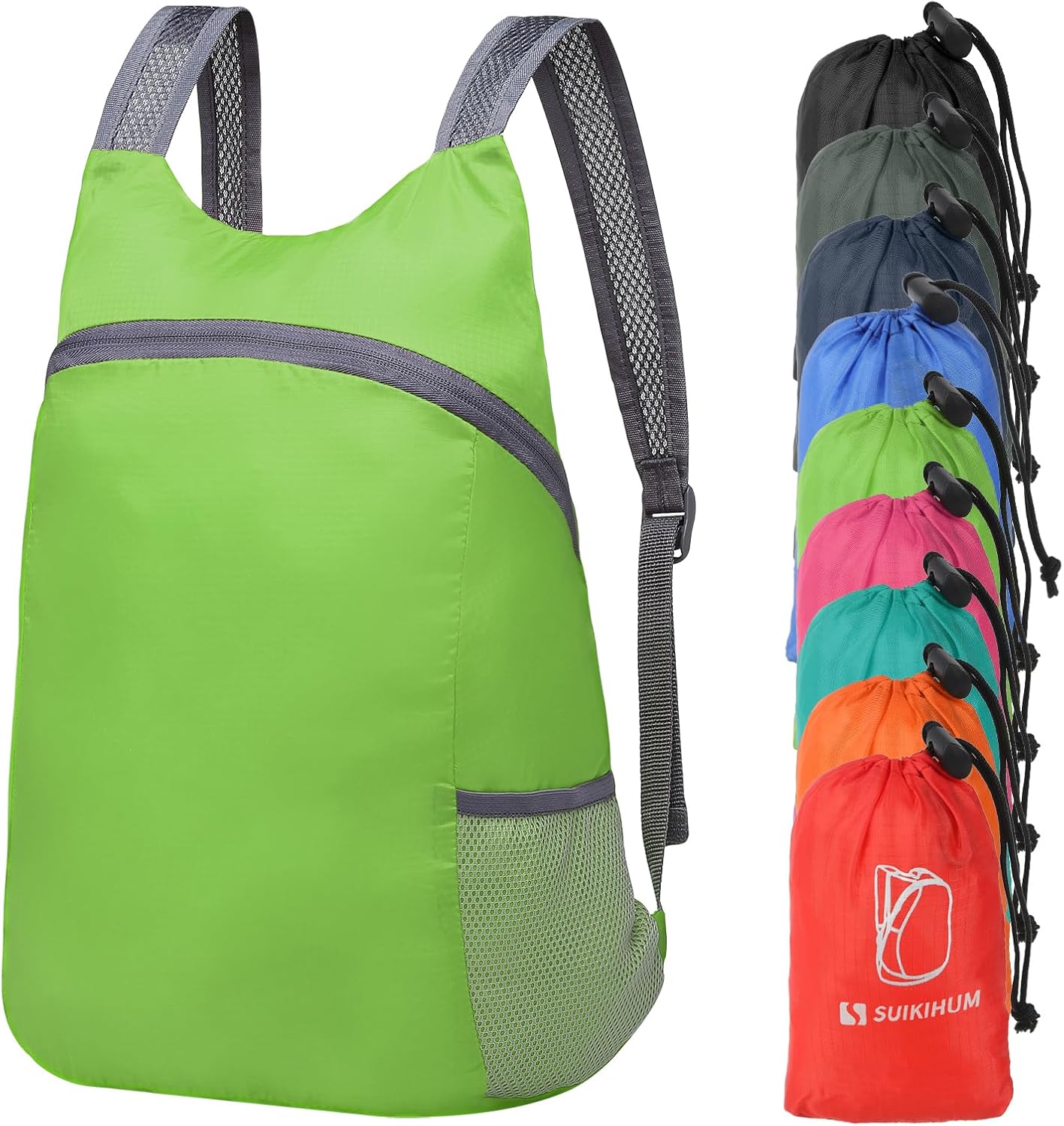 20L Ultra Hiking-Daypack Lightweight Foldable Travel Packable Backpack for Camping Cycling Outdoor,green 20L Ultra Hiking-Daypack Lightweight Foldable Travel Packable Backpack for Camping Cycling Outdoor,green