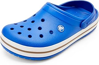 crocs Unisex Adult Crocband Carbon Graphic Clogss Blue-picture-10