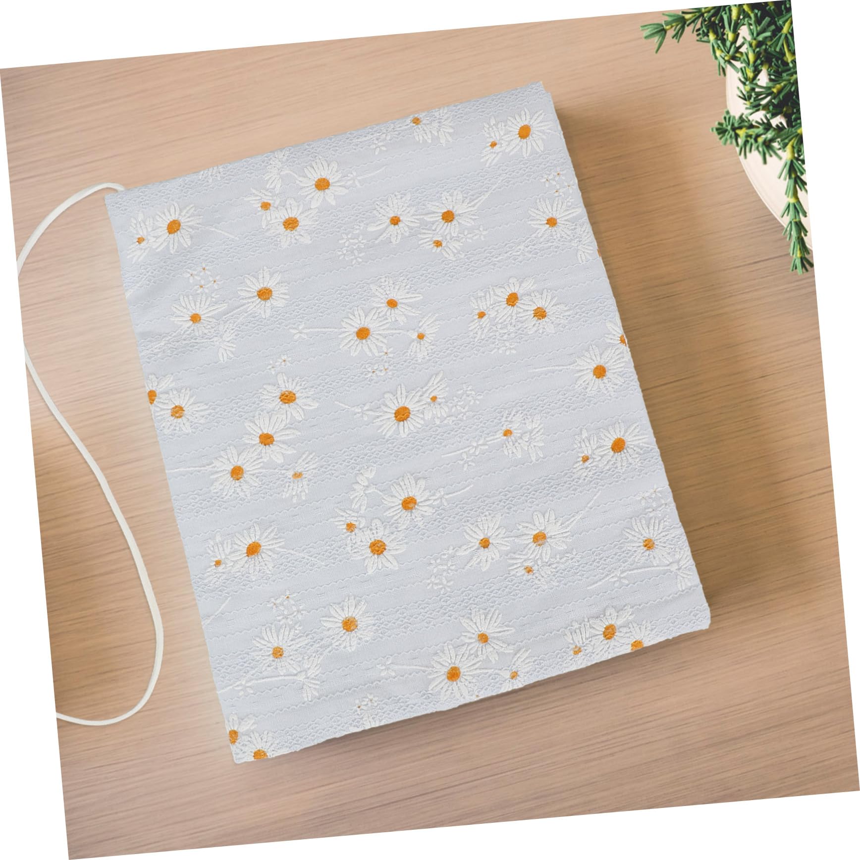 Tofficu 5 Stück handgefertigter Bucheinband aus Stoff selbstklebende Folie Buchumschläge aus Stoff Zubehör Stand waschbare buchumschläge für schulbücher Buchcover dekorativer Buchumschlag
