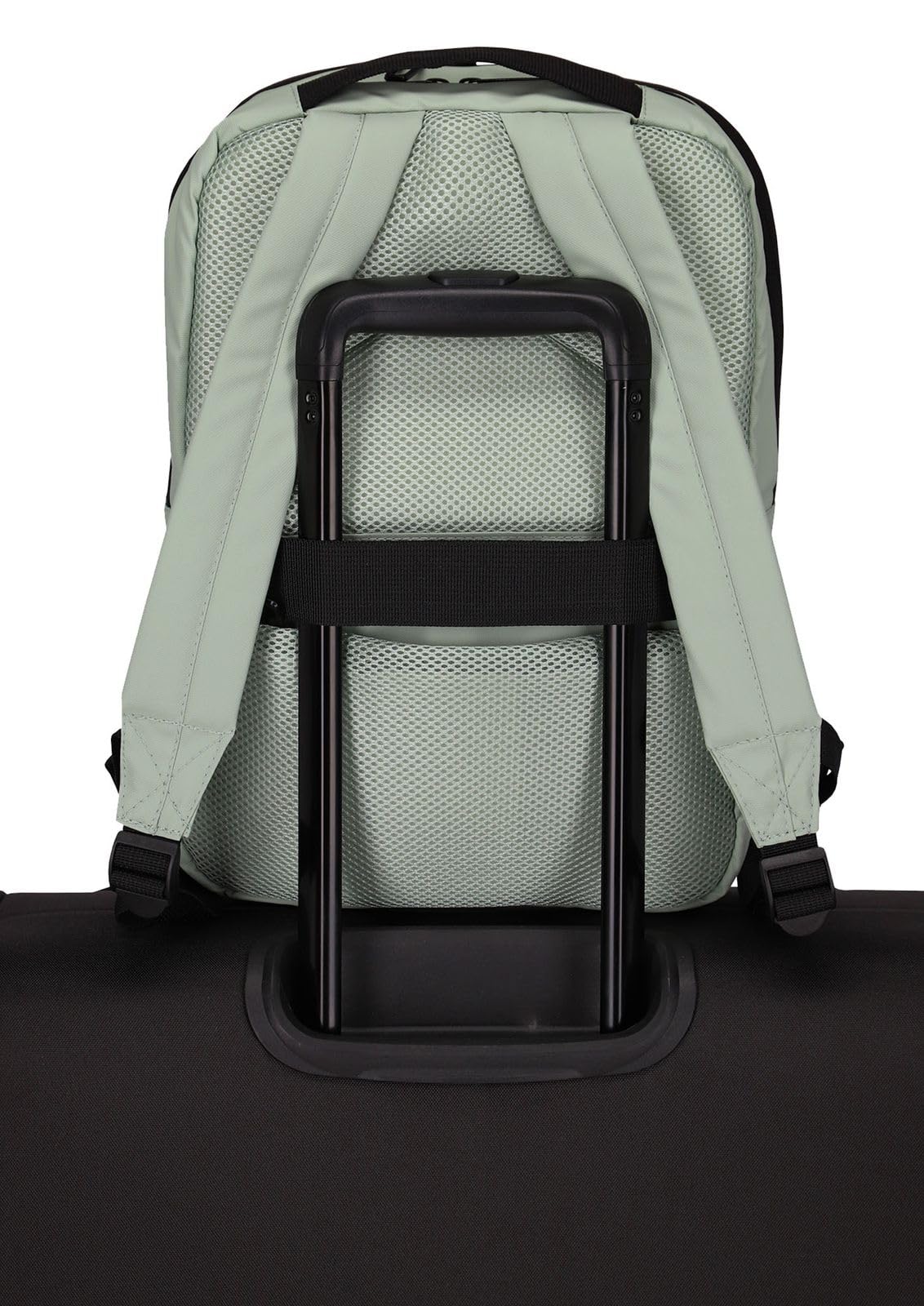 travelite zaino per il bagaglio a mano, scomparto per laptop da 13 pollici, zaino idrorepellente con funzione di aggancio, 40 cm, 12 litri, 400 grammi