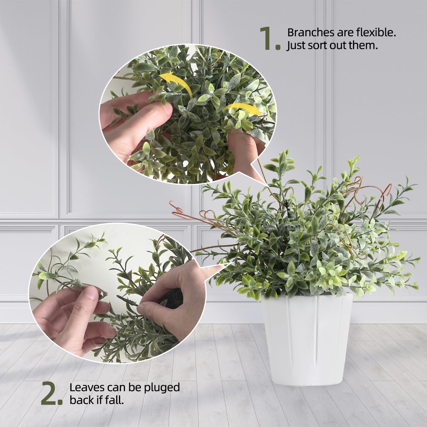 3 stuks kunstplanten zoals echt, kleine kunstbloemen in potdecoratie, lavendelplanten, decoratieve bloemen, kunstbloemen in pot, voor slaapkamer, woonkamer, badkamer, kantoor, vensterbank, decoratie