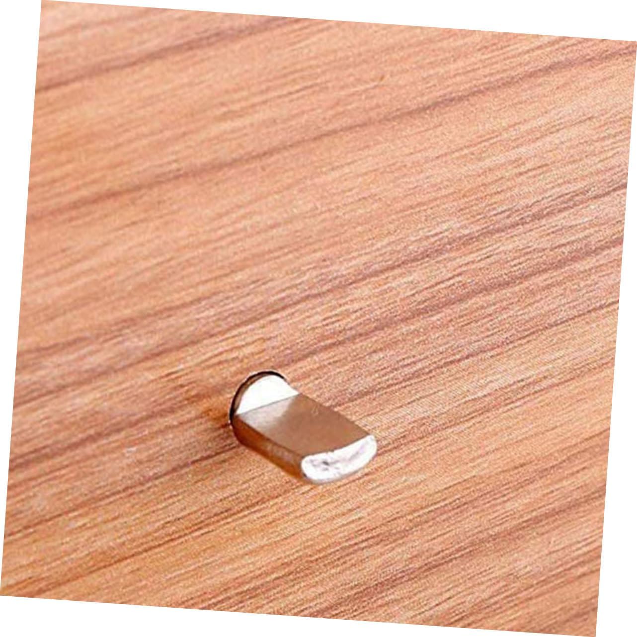 150Pcs Shelf Support Pegs Silver Cabinet Board Pins for Shelves 6mm Adjustable Bracket Clips for Kitchen and Furniture Storage