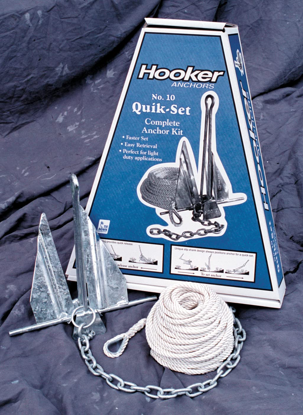 Amazon.com : 95090 TIED ANC #10 Kit : Boating Anchors