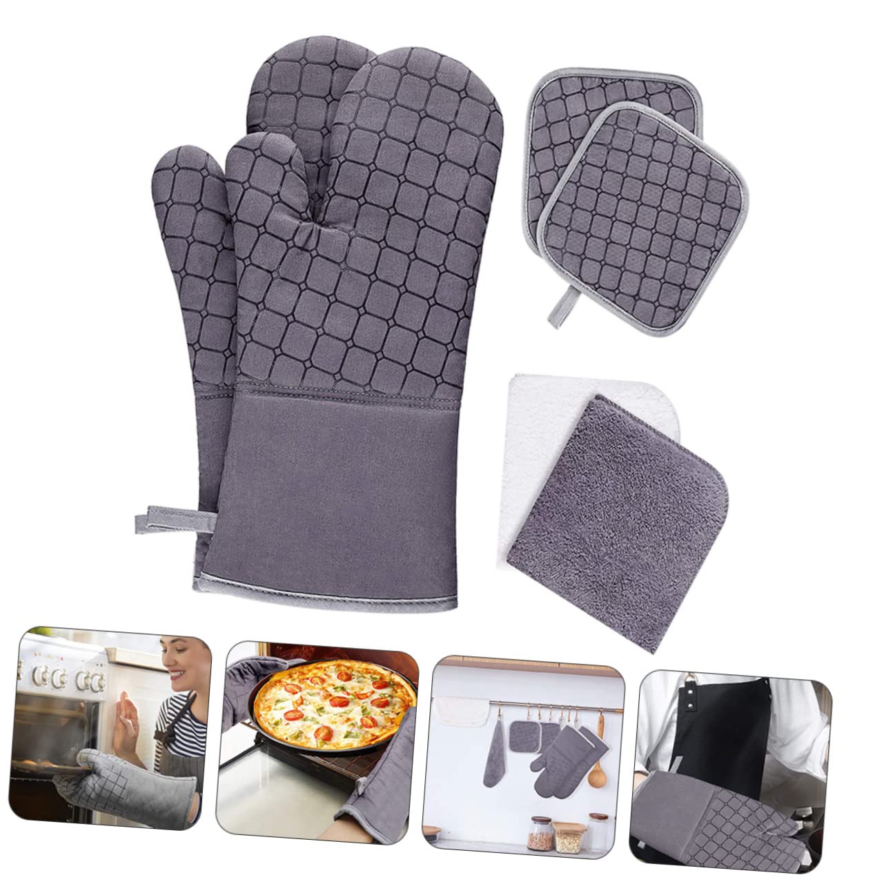 BESTonZON 10 St Bakhandskar Su00f6ta Ugnsvantar Icke Ugn Grytlappar Matlagningsgrillhandskar Mikrovu00e5gsugnsvante Heta Vantar Ugnsbakningsvante Bbq Ugnsvantar Hot Pot Pad Mini Varm Gryta Bomull BESTonZON 10 St Bakhandskar Su00f6ta Ugnsvantar Icke Ugn Grytlappar Matlagningsgrillhandskar Mikrovu00e5gsugnsvante Heta Vantar Ugnsbakningsvante Bbq Ugnsvantar Hot Pot Pad Mini Varm Gryta Bomull